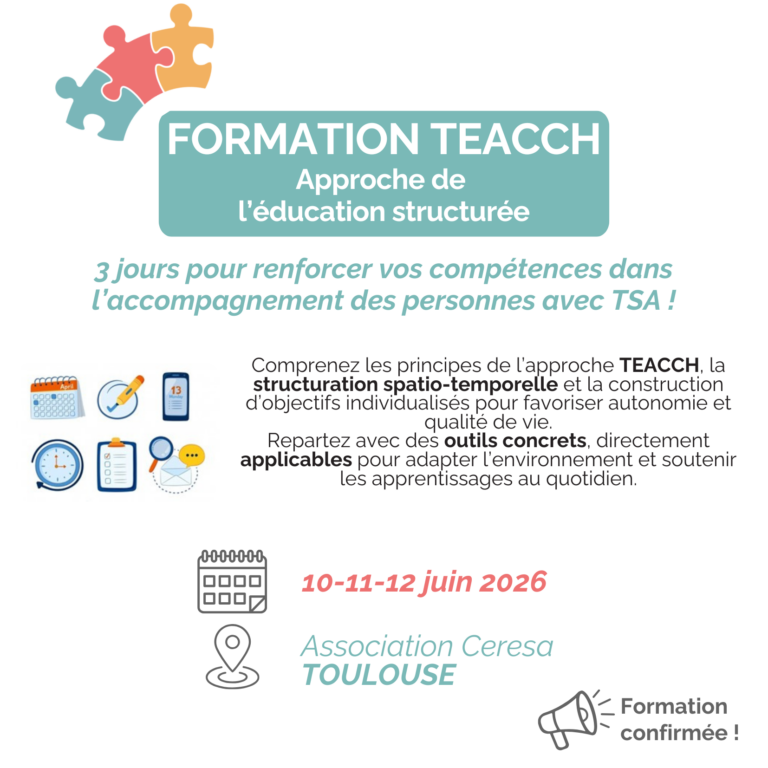 Promotion formation TEACCH Toulouse juin 206